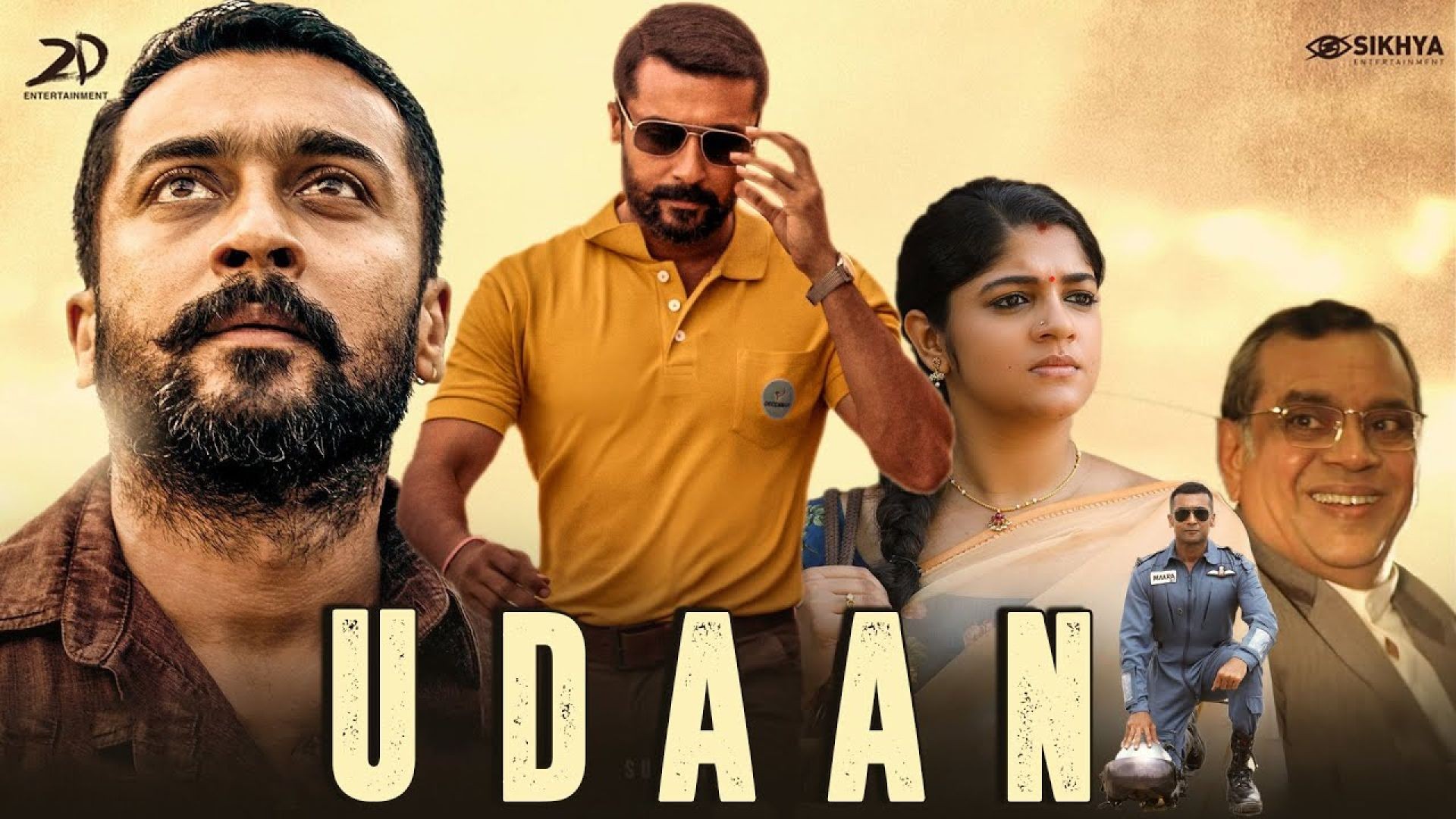 Udaan | Soorarai Pottru (2020) Dual Audio [Hindi Dubbed ORG] WEB-DL 720p