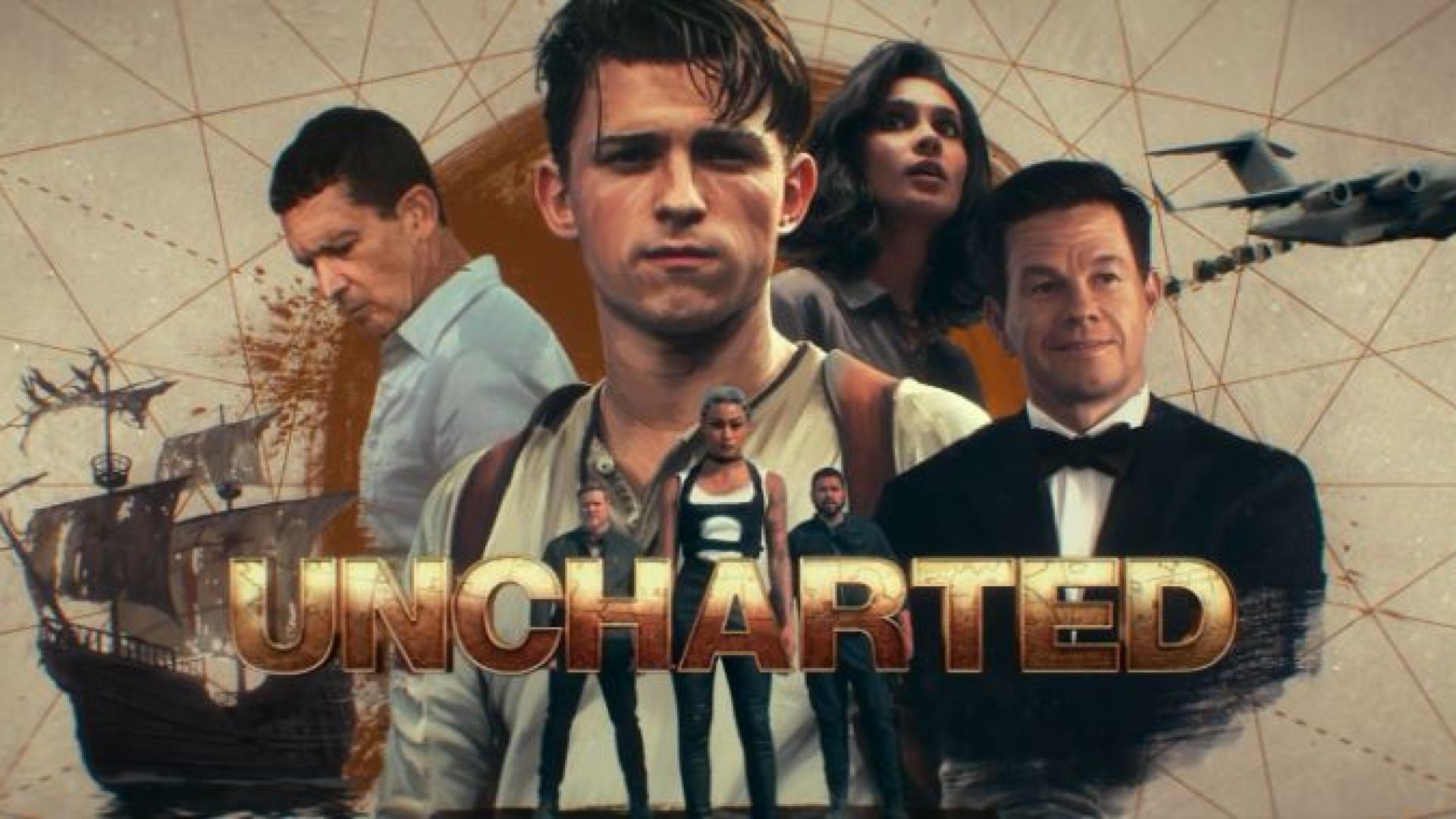 Uncharted (2022) Dual Audio [Hindi ORG & ENG] WEB-DL  480p