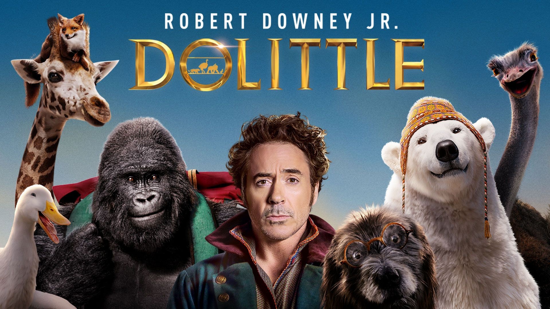 Dolittle (2020) BluRay Dual Audio [Hindi -English ]  720p