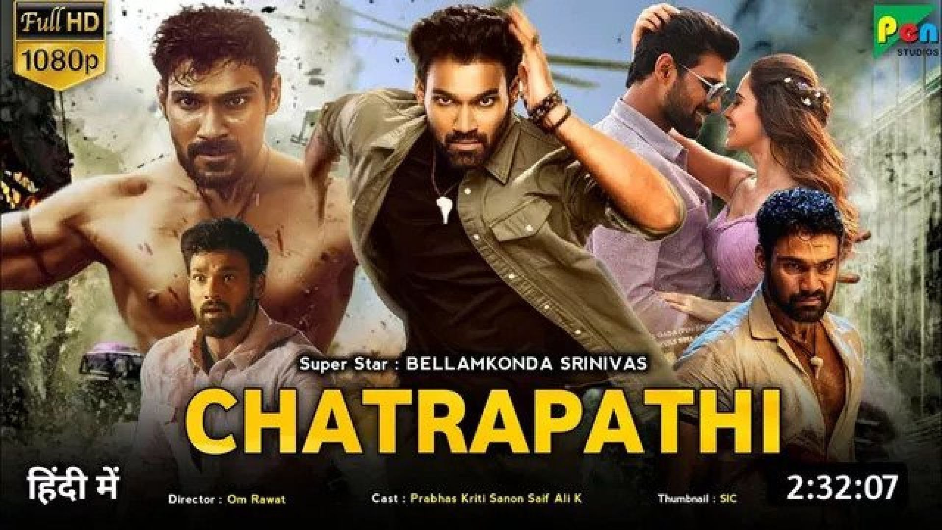 Chatrapathi (2023) Hindi ORG Amazon WEB-DL 720P