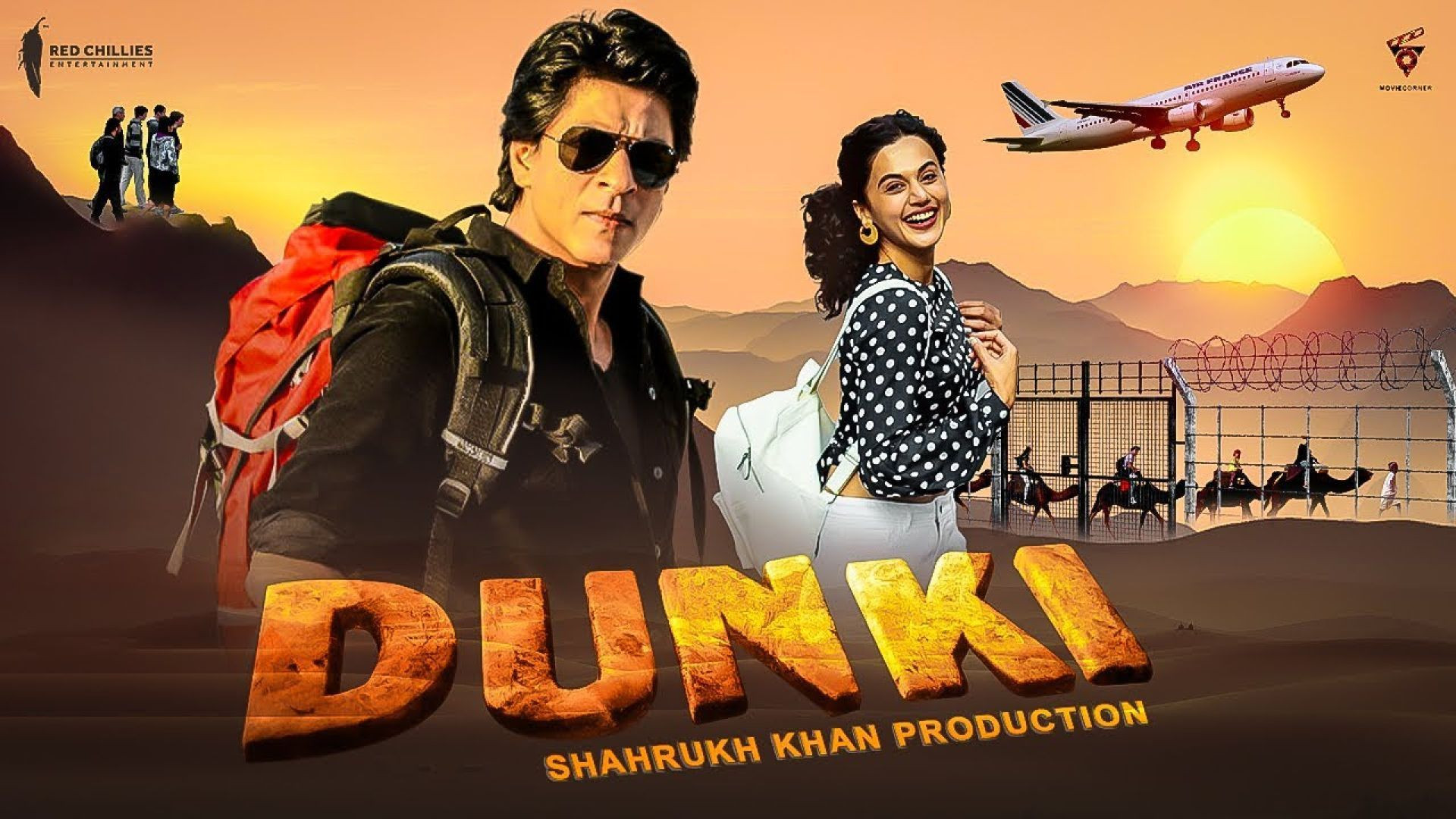 Dunki (2023) Hindi NF WEB-DL 480p