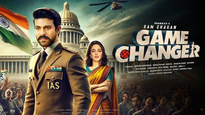 Game Changer (2025) Dual Audio [Hindi + Telugu] WEB-Rip 720p